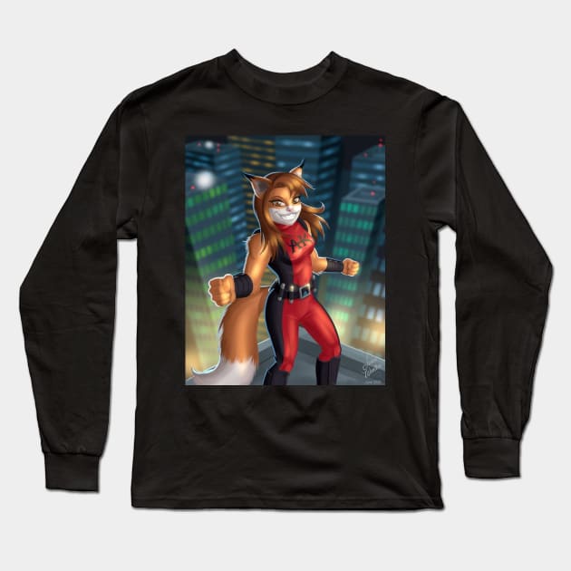 AK Girl (Art by Jerica Winters) Long Sleeve T-Shirt by Reynard City